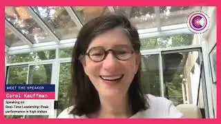 Carol kauffman | Author | Speaker at the Coaching Culture Circle Conference, 2023