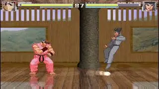 Darkion vs. Kung Fu Man by Elecbyte (CPU-1) | MUGEN Battle #1 Pt.2
