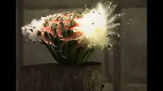 Slugshot on watermelon in slow motion 🍉💥 (30.000 fps)