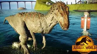 ALL 110 DINO in ATLANTIC Ocean | EXHIBITED MAX EGGS | JURASSIC WORLD DOMINION | JURASSIC PARK | JWE2