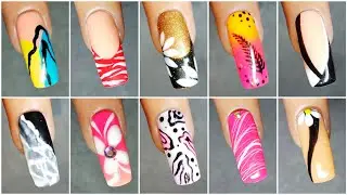 Easy Simple Nail Art Designs Tutorial for Beginners
