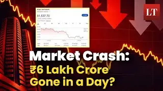 Market Crash Explained: Why Did ₹6 Lakh Crore Vanish in a Single Day? Business News | Lokmat