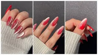How to do magnetic nails at home || Easy cat eye nail art design 2025