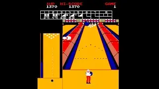 Pro Sports - Bowling, Tennis, and Golf - Bowling [Arcade Longplay] (1983) Data East Corporation