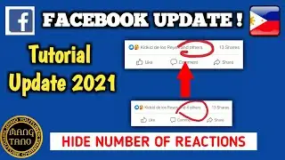 FACEBOOK UPDATE HIDE NUMBER OF REACTIONS