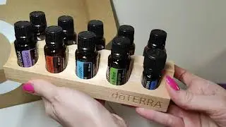 Набор эфирных масел doTERRA, Эфирный дом, 10 шт. с диффузором (новая версия набора)