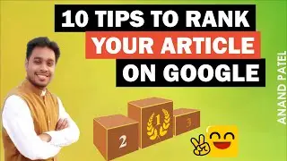 How to Write SEO Friendly Article That Rank on First Page of Google