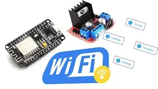 Wi-Fi Car.  Машинка на ESP8266 и M5Stack.  Проект MicroPython