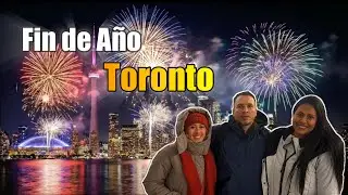 Fuegos Artificiales de A&ntilde;o Nuevo en Toronto 🇨🇦 | Cuenta Regresiva, Skyline y Celebraci&oacute;n &Eacute;pica
