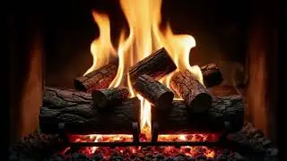 Relaxing Piano Music with Fireplace Sounds | Cozy & Calm Ambience