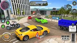 Modern Car Driving School Game 3D - Android Gameplay