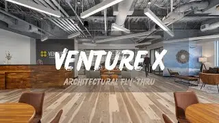 Videography capturing the beautiful interior design of an office space in Arlington, VA: Venture X