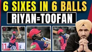 IPL 2025 : Riyan Parag 6 Sixes In 6 Balls, New Record | KKR Vs RR | Sixer King |