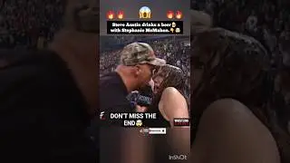 Стив Остин пьет пиво со Стефани МакМэхон🤯 #короткометражка #вирусное #stonecoldsteveaustin