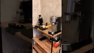 My own home cafe☕️ #coffee #espresso #aesthetic #cafe #specialtycoffee #coffeecorner #кофе #эспрессо