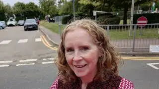 PSC activists form a red line around the RAF base controlling Anglo/Israel military collaboration.