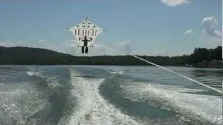 Raven Water Ski Flat Kite -  John's Flight 2009