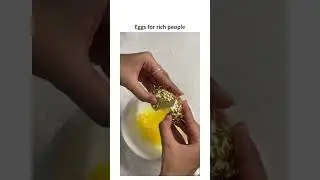 Egg for rich people 😄😄😄 #trending #funnyanime #funny #shorts #animation