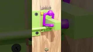 Automatic door locking mechanism #shorts