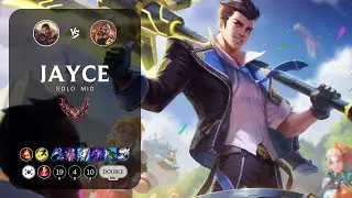 Jayce Mid vs Qiyana - KR Grandmaster Patch 14.5