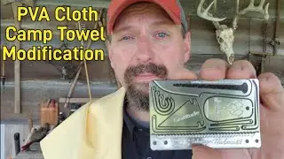 PVA Cloth Camp Towel Modification.