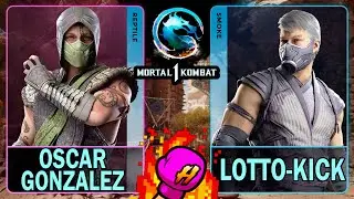 MK1 Oscar Gonzalez616 (REPTILE) VS Lotto-kick (SMOKE)🥊Mortal Kombat 1🥊4K 60ᶠᵖˢ