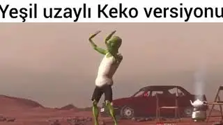 Yeşil uzaylı keki versiyonu YENİ
