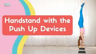 Handstand with the Push Up Devices | Online Pilates Classes