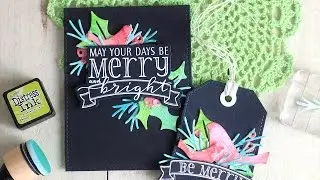 Bold and Modern Christmas Card