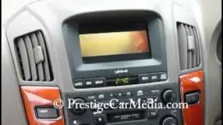 Lexus RX300 DVD Player installation to the existing Navigation Screen