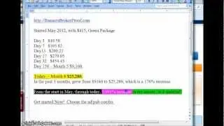 Banners Broker Proof  - Month 8 by Joe Massarotti