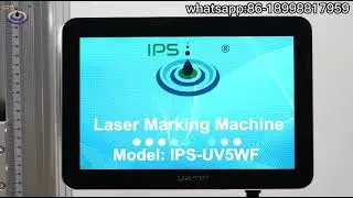 High Speed 5W Fly UV Laser Marking Machine for Metal, Plastic, Glass with CE Certification