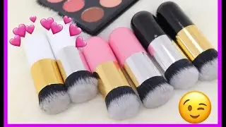 Brocha para base de maquillaje/ #makeup #makeupface #brochas #brochasdemaquillaje