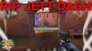 RIOT KILLED JETT?! (JETT DASH NERF VALORANT PATCH 4.08)