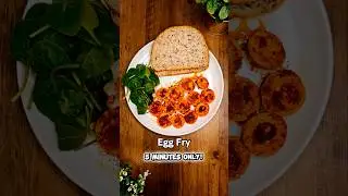 Paprika Bloomed Egg Fry #ProteinRich #BachelorCooking #HealthyCooking #EggLovers #MinimalCooking