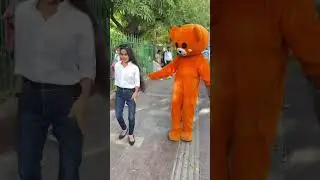 Teddy dance with cute girl 😍🤣|| #teddy #teddylove #treding #teddyday #ipl2023 #comedy #funny#viral
