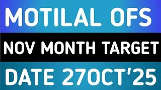 MOTILAL OSWAL FINANCIAL SERVICES STOCK LATEST NEWS 27OCT'25/MOTILAL OFS SHARE LATEST NEWS 