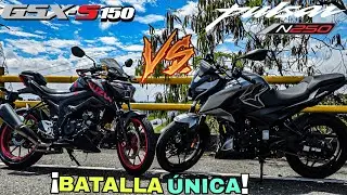 Pulsar N250 VS Suzuki GSX-S 150 BATALLA ÉPICA 🤯 DRAG RACE 🏍 🚀