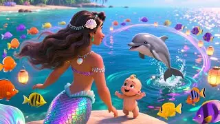 Mermaid Bridge Party 🧜&zwj;♀️🌉   Fun Kids Adventure   Preschool Learning Video