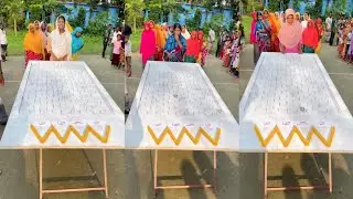 गांव_की_महिला_ने_Two_Ball_Challenge_😲 में_मचाई_ तबाही! 🤯⚽️  अनदेखे_कौशल_का_LIVE_प्रदर्शन 🤓