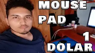 COMO hacer un MOUSE PAD GAMER casero POR 1 DOLAR