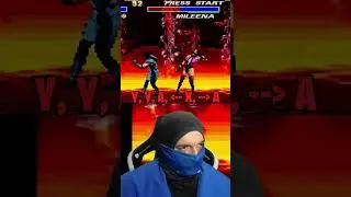ULTIMATE MORTAL KOMBAT 3 COMBO SUB ZERO NINJA #corumbaplay #umk3 #subzero