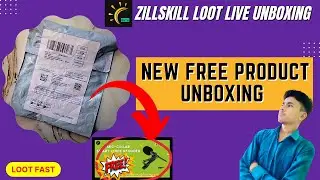 🔥ZILLSKILL ₹0 PRODUCT LIVE  UNBOXING || MARKET VALUE WORTH ₹200 | NO DELIVERY CHARGE #zillskill