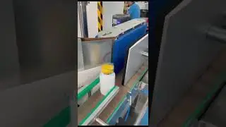 Bottle Labelling Machine - Automatic Label Applicator#labelingmachine #labelsticker #packaging