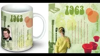 1963 Birthday or Anniversary Gift - 1963 Mug and CD Card Review 63rd