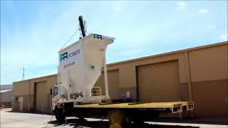 PR50 Silt Separator Loading onto Truck