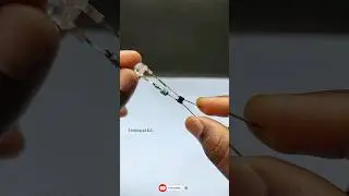 LED light using MB10F Diode Bridge Rectifiers | #shorts #ytshorts #technicalka #trending