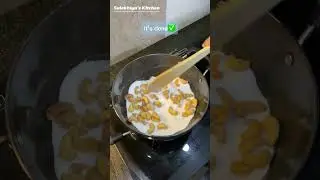 How to make salted kaju at home |  घर पर काजू भूनने का आसान तरीका | Roasted Kaju🤩😍 #viral #shorts