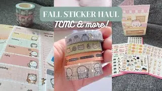 STICKER & PLANNER HAUL: Whimsical Cat Studio, TheCoffeeMonsterzCo, Wonton in a Million & more!