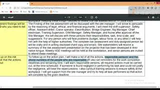 Master the Last Part of IG2 NEBOSH Risk Assessment